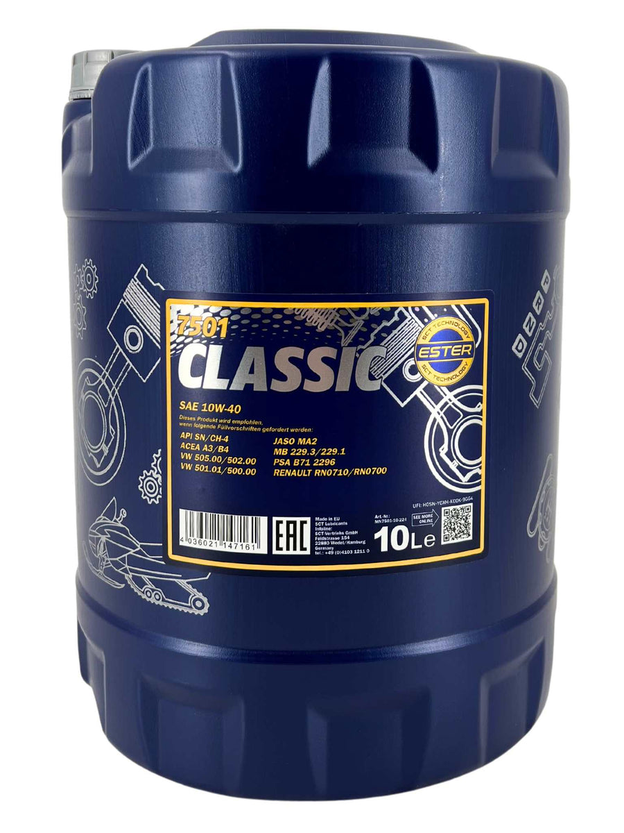 MANNOL classic 10W40 - 20 litri – WELUBE