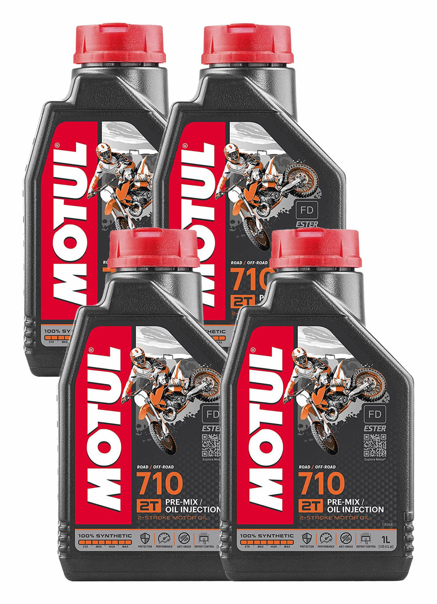 MOTUL 710 2T Olio motore 4 litri - il miglior prezzo ▷ FC-Moto