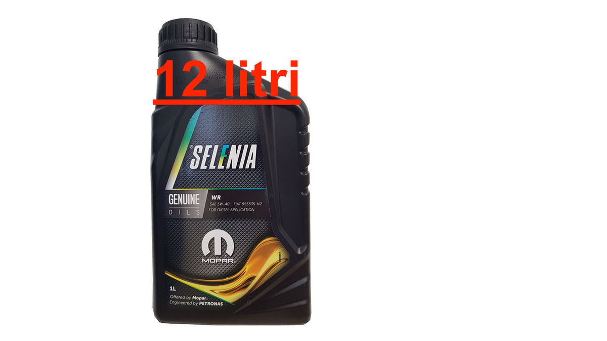 SELENIA WR 5W40 - cartone 12 litri – WELUBE