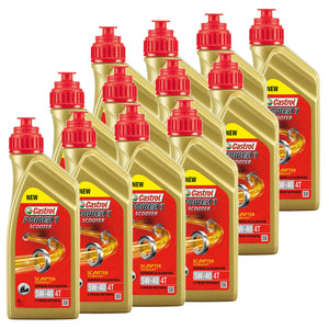 Castrol Power 1 Scooter 4T 5W40 - cartone 12 litri