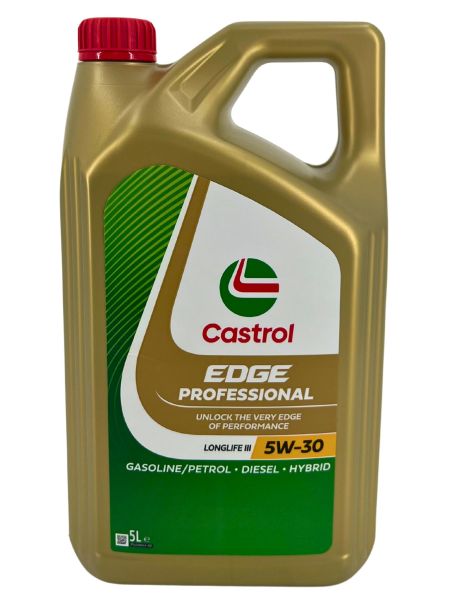Castrol EDGE professional 5W30 LL III - 5 litri