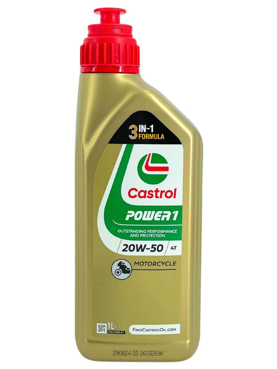 Castrol Power 1 4T 20W50 - cartone 12 litri
