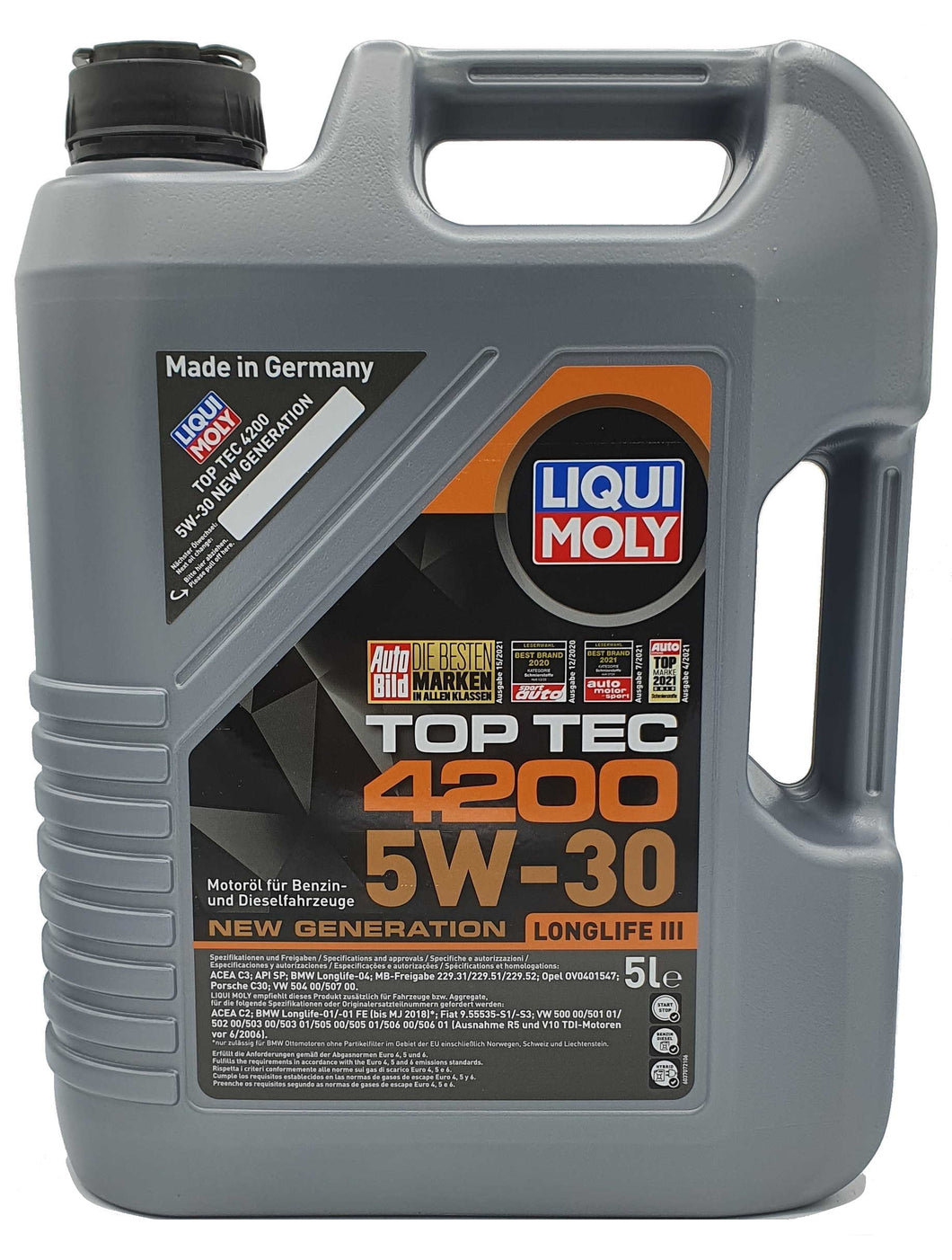 Liqui Moly Top Tec 4200 5W30 - 5 litri – WELUBE