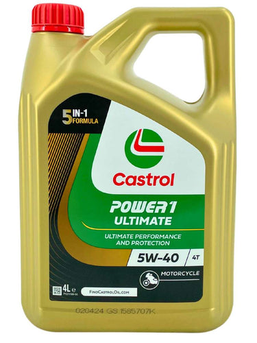 Castrol POWER 1 Racing ultimate 4T 5W40 - 4 litri
