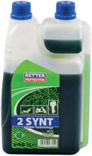 Olio per Miscela 2 Tempi 100% Sintetico Better 2 Synt 1 Lt con dosatore