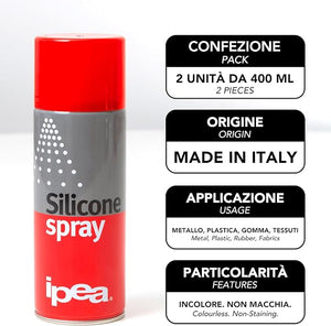Sigill - Silicone Spray-Lubrificante Al Sil., Bombola Da 400 Ml, Antiadesivo E Protettivo Per Stampi, Tessuti E Ingranaggi, Lubrificante Dielettrico Idrorepellente Multiuso - Foto 8