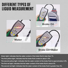 BELEY Tester Diagnostico per Liquido Freni, Olio e Acqua con Sonda ad Alta Precisione per Auto DOT3 DOT4 DOT5