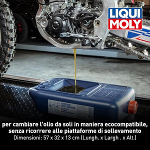 Liqui Moly 7055 Taniche Per Il Cambio Dell’Olio, Blu, 10 L