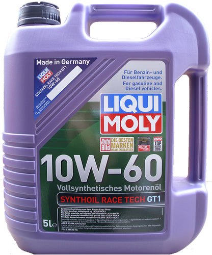Liqui Moly 10W60 SYNTHOIL RACE TECH GT1 - 5 litri