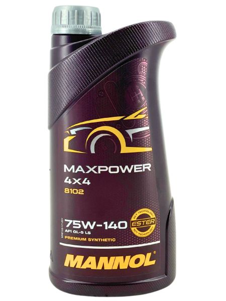 Mannol Maxpower 4x4 75W-140 GL-5 LS - 6 litri