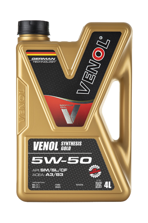 VENOL SYNTHESIS GOLD SM SL CF 5W50 - 4 x 20 litri