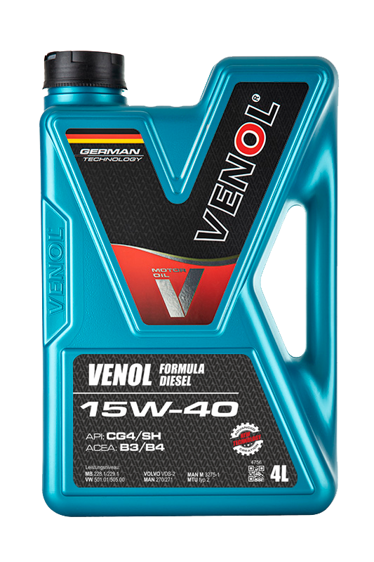 VENOL DIESEL FORMULA ACTIVE 15W-40 - 4 x 20 litri