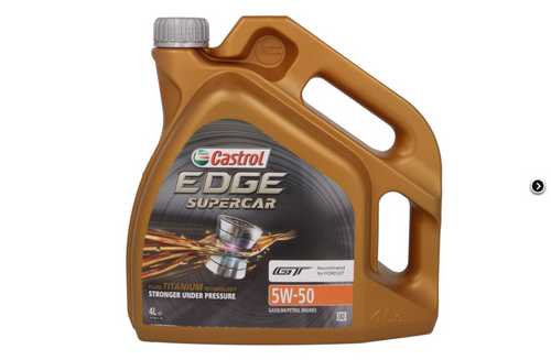 Castrol EDGE supercar 5W50 - 4 litri