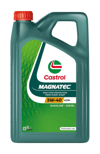 Castrol MAGNATEC 5W40 A3/B4 Renault RN 0710, VW 502 00, Renault RN 0700, VW 505 00, Mercedes MB 226.5, Mercedes MB 229.5