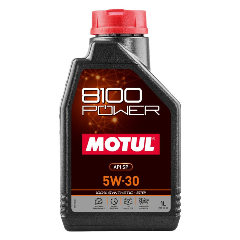 MOTUL 8100 Power 5W30 - cartone 12 litri – WELUBE