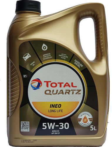 TOTAL Quartz 5W30 Ineo Longlife - 5 litri