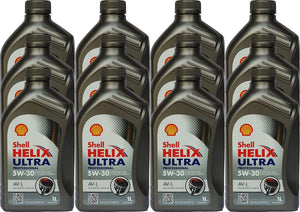Shell 0W30 Helix Ultra Professional AV-L - cartone 12 litri
