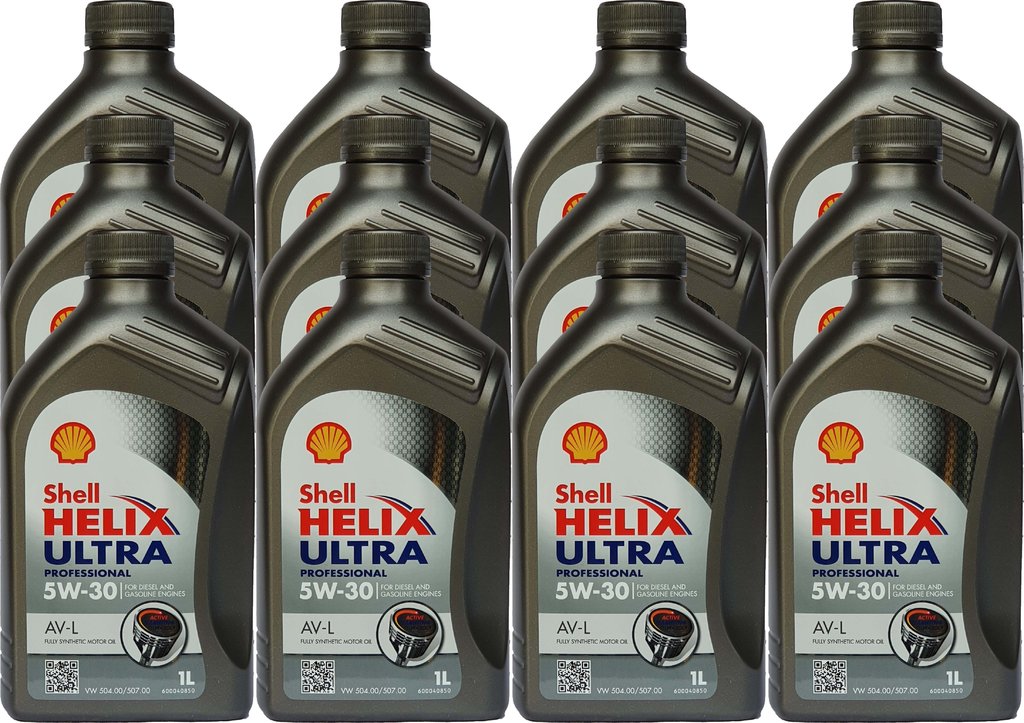 Shell 0W30 Helix Ultra Professional AV-L - cartone 12 litri