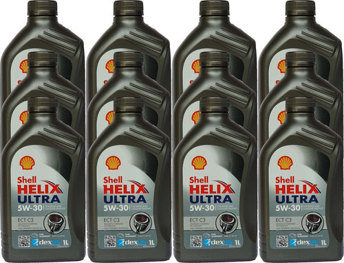 Shell 5W30 Helix Ultra ECT C3 - cartone 12 litri