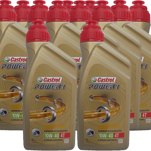Castrol Power 1 4T 10W40 - cartone 12 litri