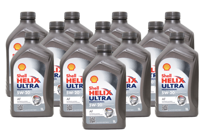 Shell HELIX Ultra professional AF 5W20 FORD - cartone 12 x 1 litri