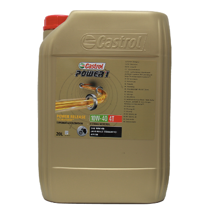Castrol Power 1 4T 10W40 - tanica 20 litri