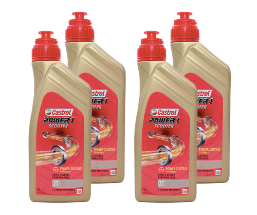 Castrol Power 1 Scooter 2T - 4 litri