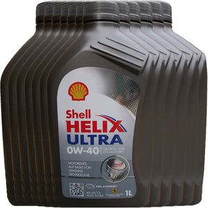 Shell Helix ultra 0W40 - cartone 12 litri