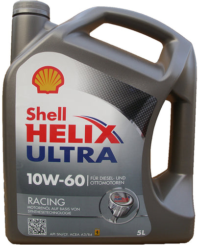Shell 10W60 Helix Ultra Racing - 5 litri