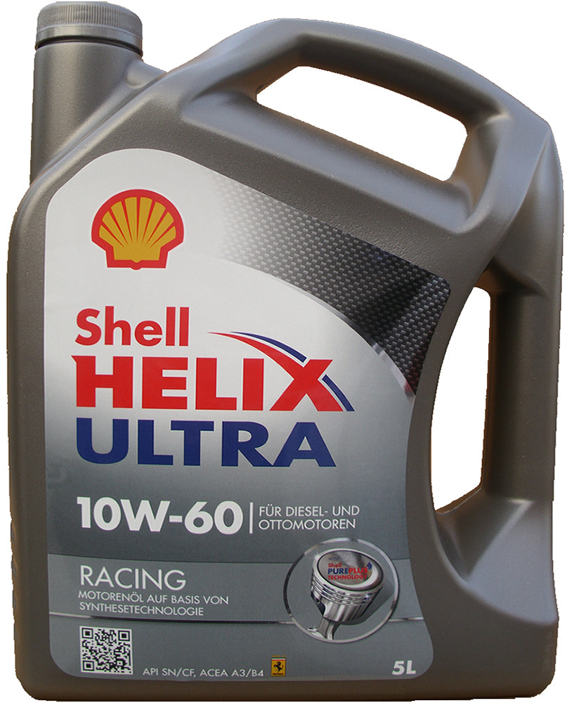 Shell 10W60 Helix Ultra Racing - 5 litri – WELUBE