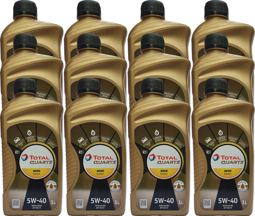 TOTAL Quartz 5W40 9000 Energy - cartone 12 litri