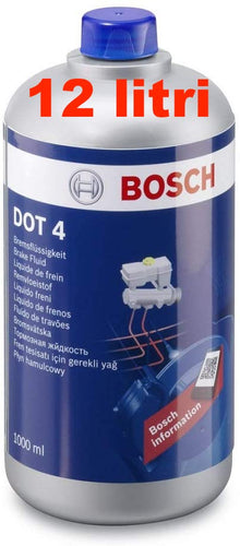 olio freni Bosch DOT 4 - cartone 12 litri