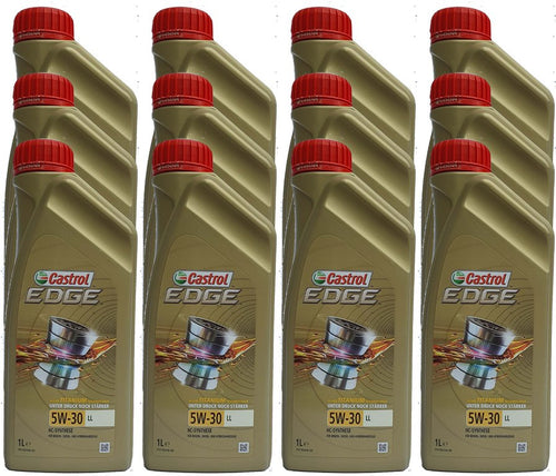 Castrol EDGE 5W30 LL TITANIUM FST - cartone 12 litri