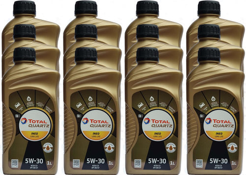 TOTAL Quartz 5W30 Ineo Longlife - cartone 12 litri