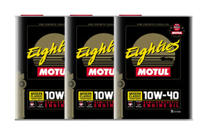 MOTUL Youngtimer Classic Eighties 10W40 - 3x2 litri